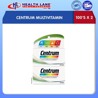 CENTRUM MULTIVITAMIN (100'Sx2)